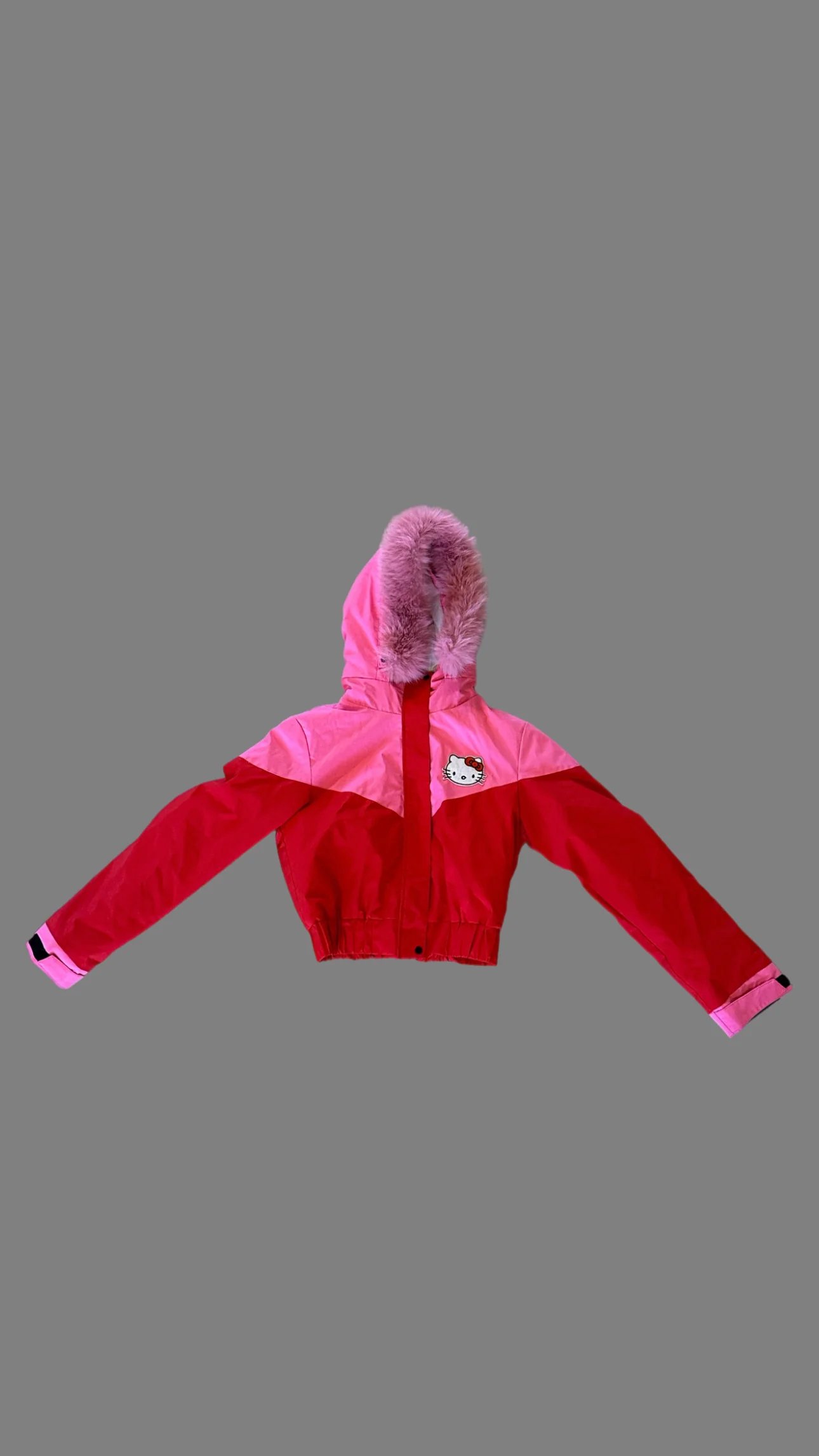 Hello Kitty Pink & Red Ski Suit Set - Image 2