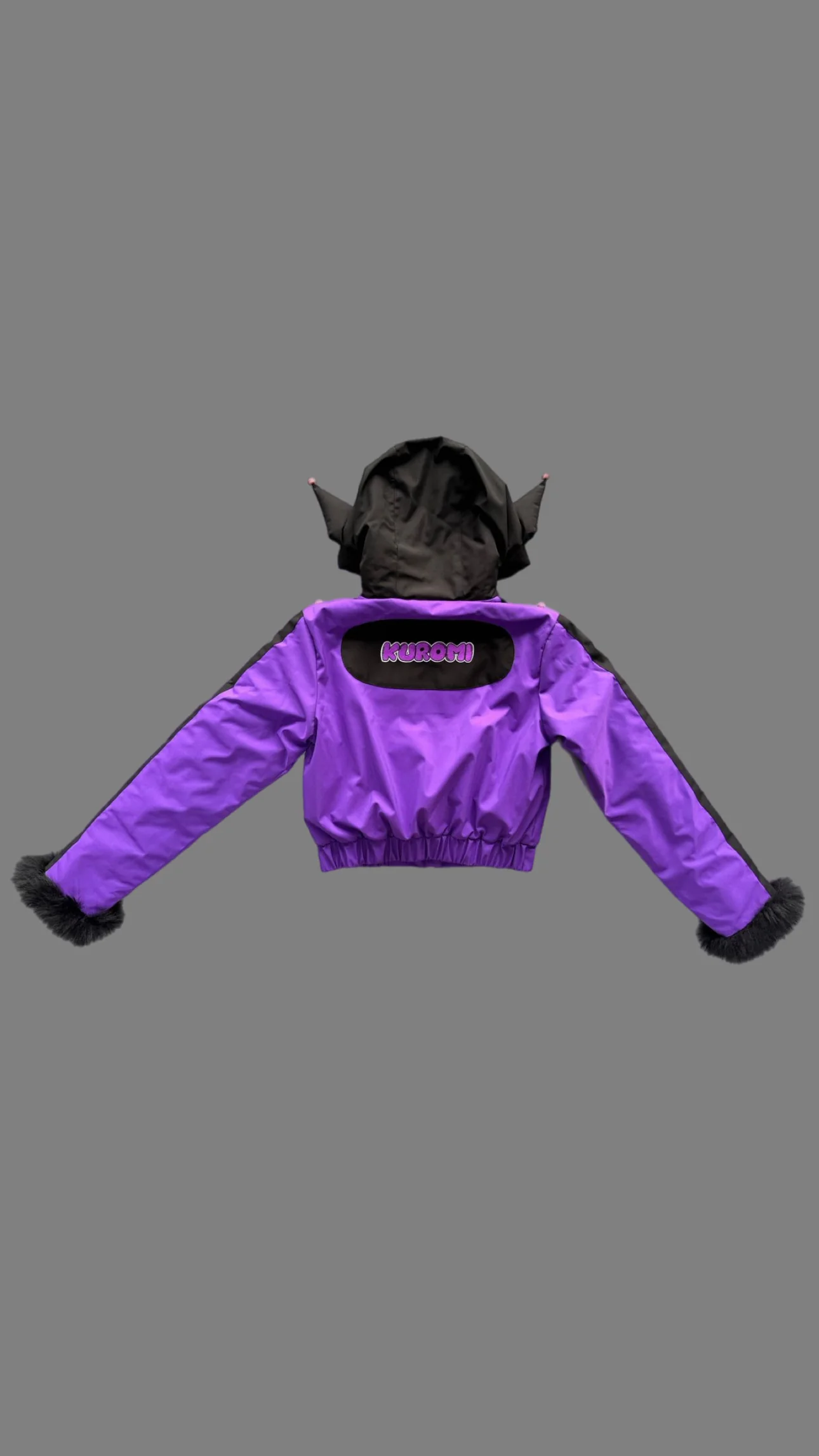 Kuromi Purple & Black Ski Suit Set - Image 2