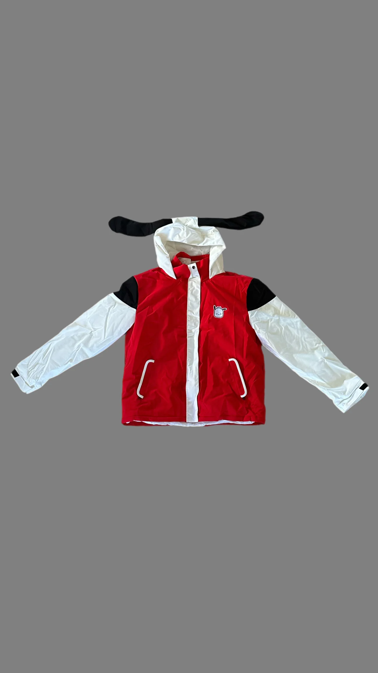 Pochacco Red, White & Black Ski Suit Set - Image 2